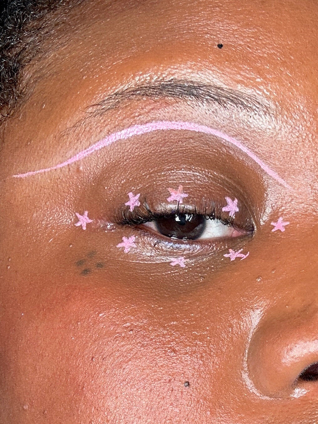 Star Pink Spectra Pen - Stamp & Eyeliner Pen - Glisten Cosmetics