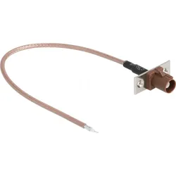 DELOCK 90733 - HF-Kabel, FAKRA F Stecker > offene Enden, 20cm