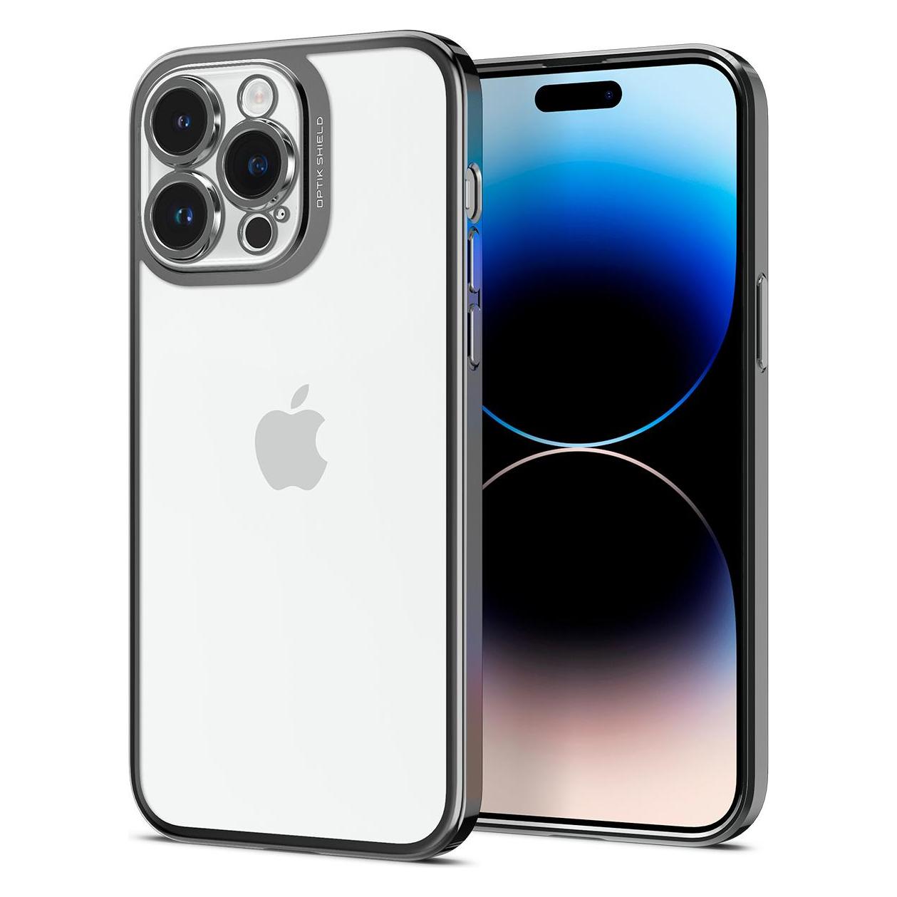 Spigen Optik Crystal Iphone 14 Pro Max Chrome Gray (Apple iPhone 14 Pro Max) (21193-0)