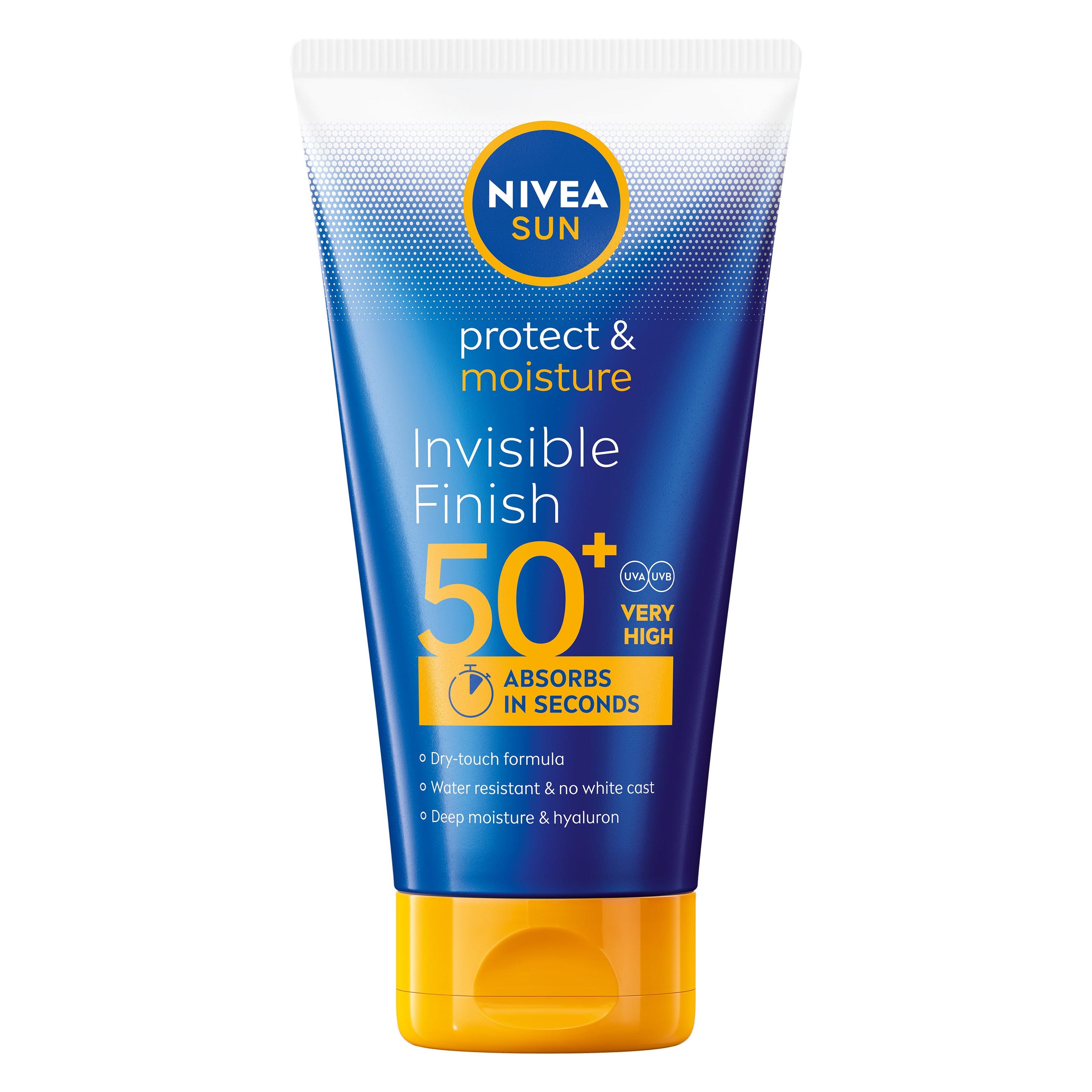 Nivea Protect & Moisture Invisible Finish SPF 50+ (SPF 50+, 150 ml) (4006000137964)