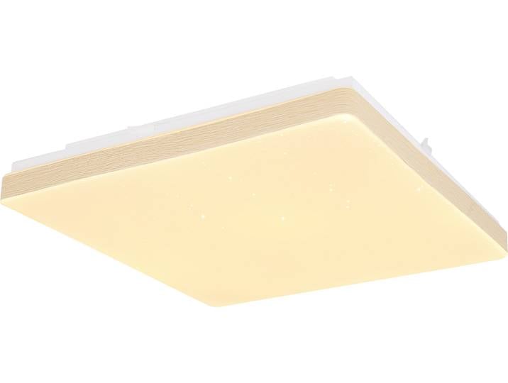 Globo Lighting Deckenleuchte Metall weiß, LED