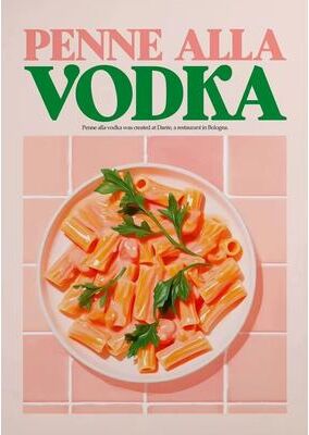 Inspire Select Aperol Spritz Cocktail Canvas Wall Art Italian Pizza, Wine & Negroni Kitchen Poster ct858 19.7 X 29.5 In unframed