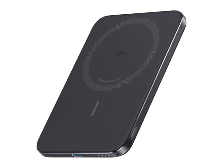 Anker Nano Magnetic Wireless Power Bank(5 000 mAh 15W) Powerbank Zwart
