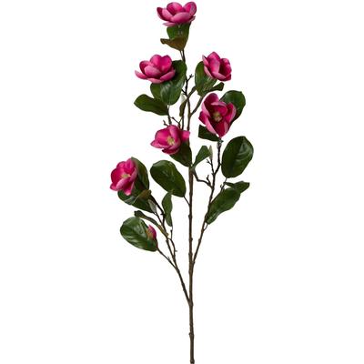 Kunstblume CREATIV GREEN "Magnolienzweig", pink, H:120cm, Kunststoff, Kunstpflanzen, mit zauberhaften Blüten