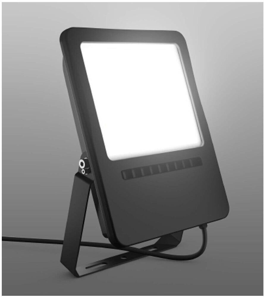 RZB LED-Fluter 4000K schwarz 722126.003)