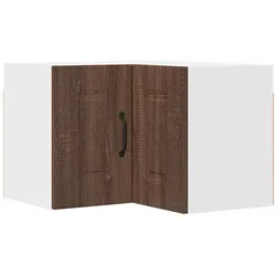 vidaXL Küchenwandschrank mit Regal Braun Eichen-Optik 57 x 57 x 40 cm