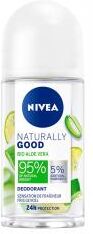 Nivea Naturally Good Protection 24H à l'Aloe Vera Bio Déodorant Roll-On 50 ml - Flacon-Bille 50 ml