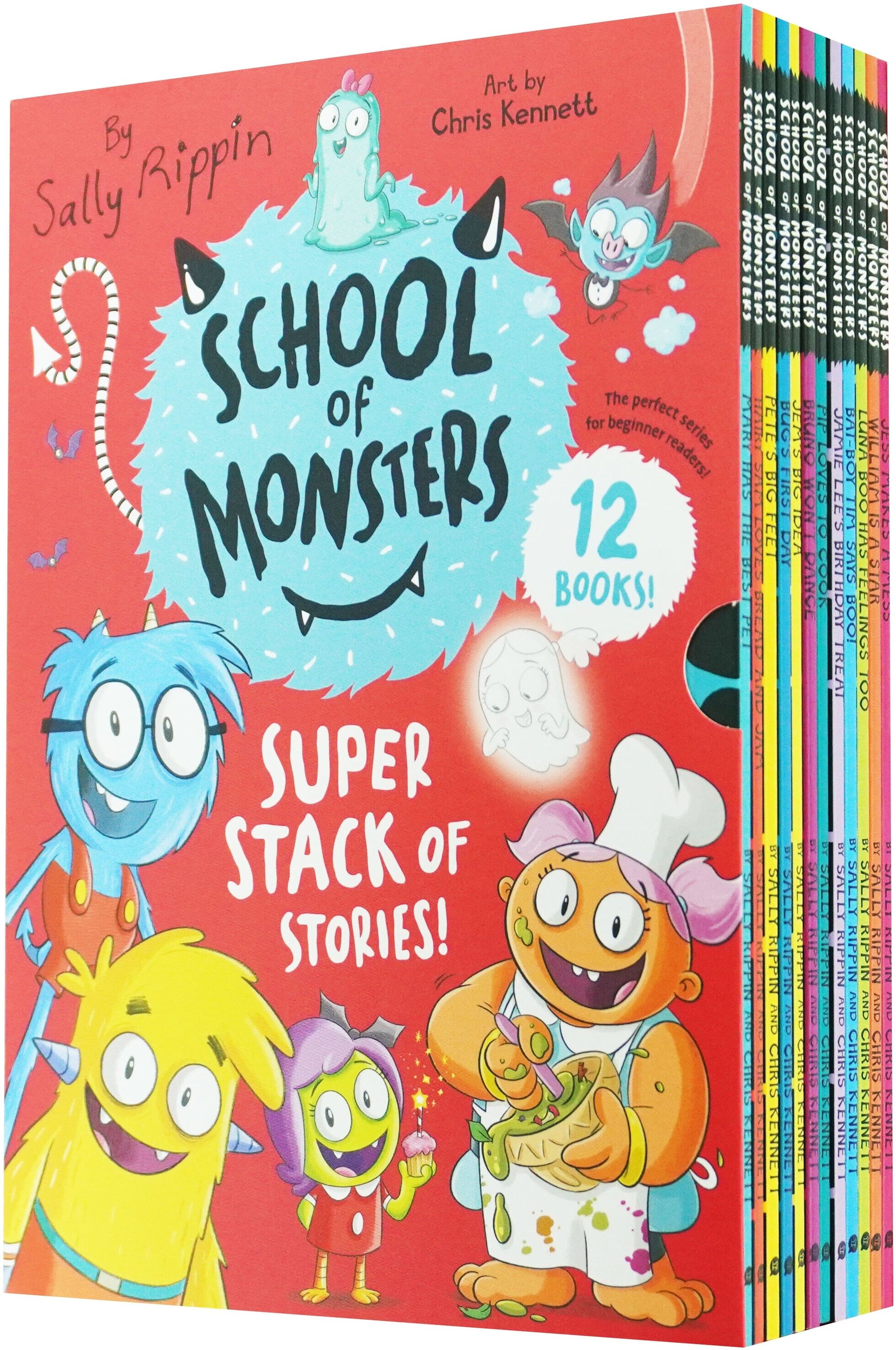 School of Monsters Series by Sally Rippin 12 Books Collection Box Set - Ages 4+ - Paperback Hardie Grant Books