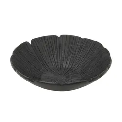 Deko Schale   ¦ schwarz ¦ Polyresin (Kunstharz) ¦ Maße (cm): B: 31 H: 8,5