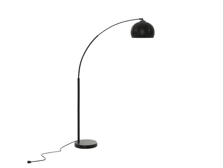 Lampadaire abat-jour en métal noir