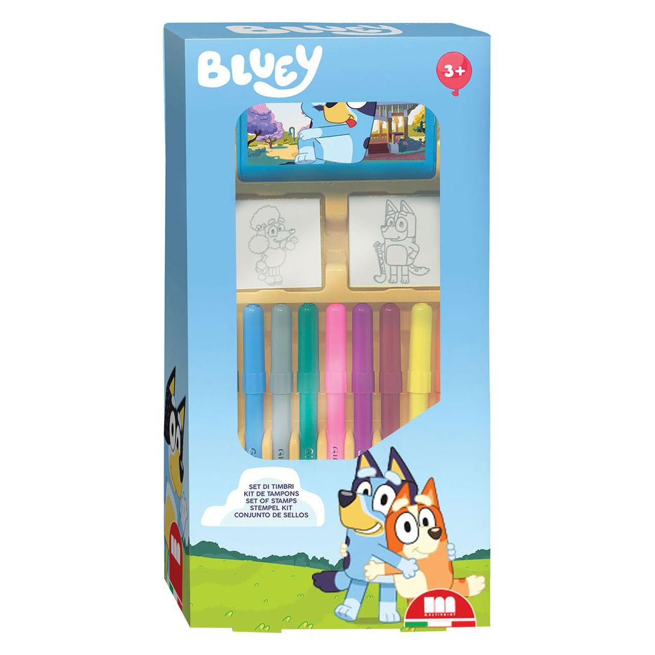 Multiprint Bluey Stempelset mit Filzstiften (45658029)
