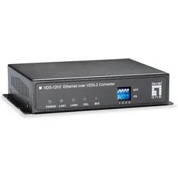 LevelOne Level One Media Konverter VDS-1202 Ethernet>VDSL2 (Media Konverter), Zubehör Netzwerk
