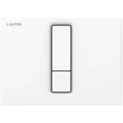 Laufen, Betätigungsplatte, Lis press aw101 weiss - Steuerplatte aw101 duoskyl