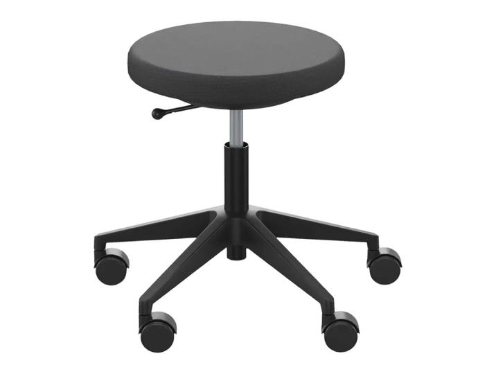 Bürohocker Simplex 3D, Girsberger, dunkelgrau