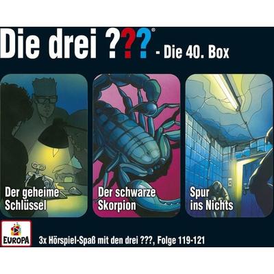 Die drei ??? - 3er Box 40 (Folgen 119, 120, 121) (Fragezeichen) - , CD, 0889854672027