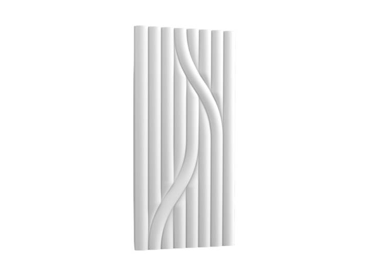 Deko-Wandprofil *HILL TRACE W 213“ - 200 cm weiss Orac Decor