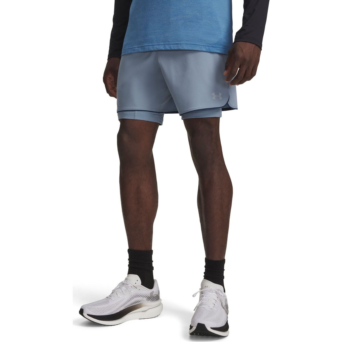 Under Armour Velociti Pro 2-in-1 Short blue reflective (448) L 6009512-448-LG