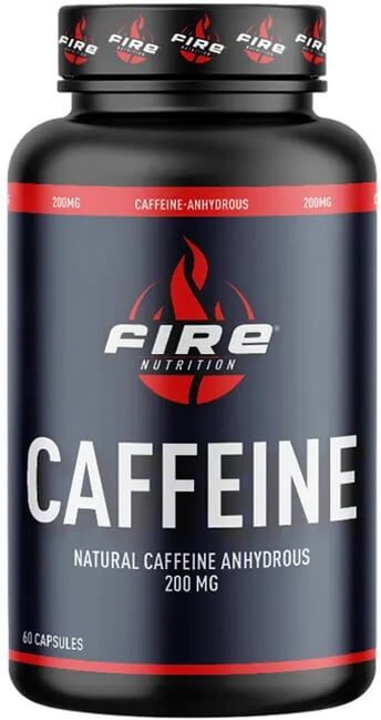 Fire Nutrition Caffeine Anhydrous 200 mg 60 Caps