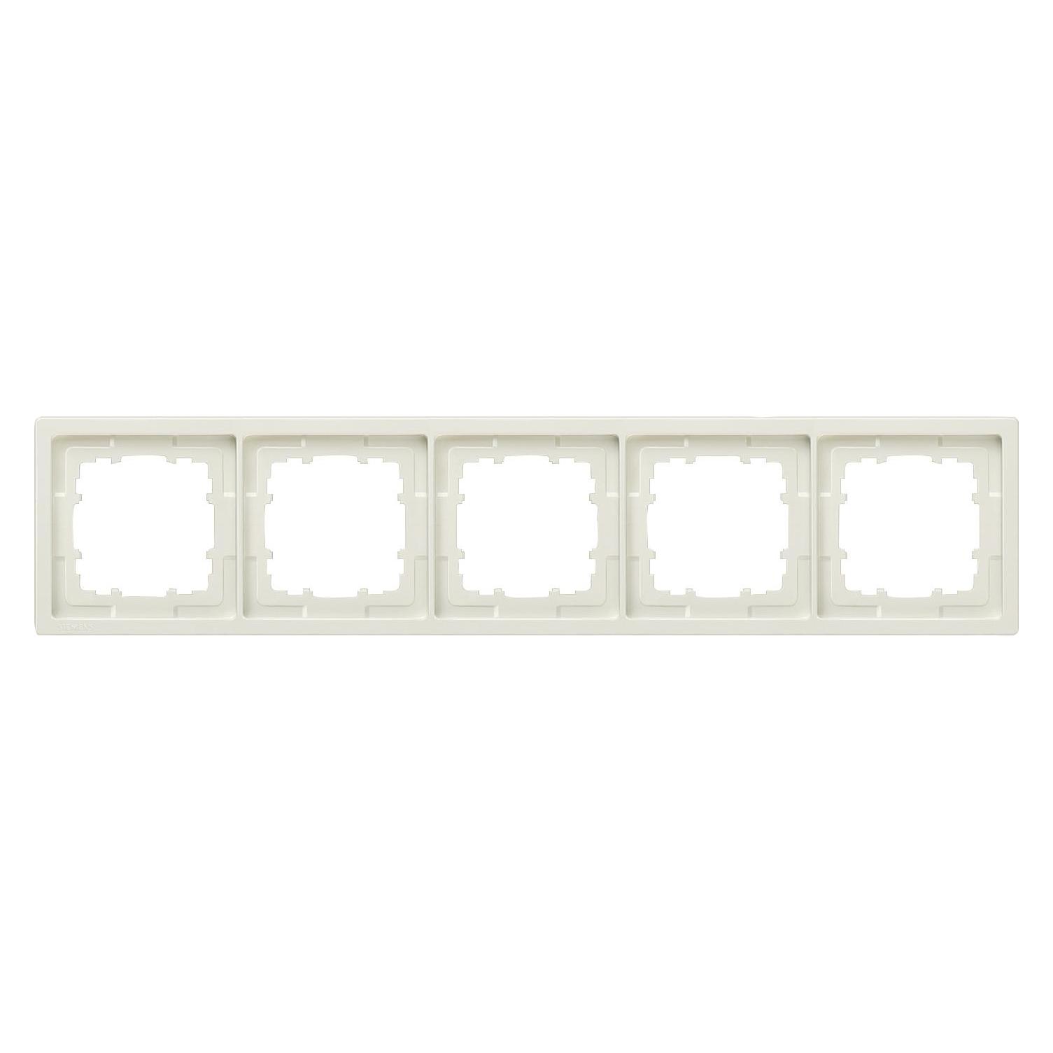 Siemens Rahmen 5f ti-ws glz DELTAstyle Kst 5TG1325 (5TG1325)