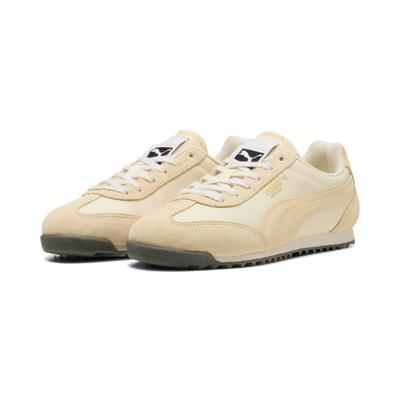 Sneaker PUMA "ARIZONA NYLON", Damen, Gr. 38,5, Textil, beige (buttercream), unifarben, Schuhe Sneaker, für vielseitige Einsätze, mit Wildleder-Overlays, sportlicher Stil