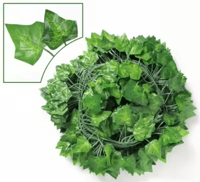 Inspire Picks Artificial Ivy Garland Vines Hanging Green Leaf Decor For Home & Events 72 Leaves dg 12m 6 Strings