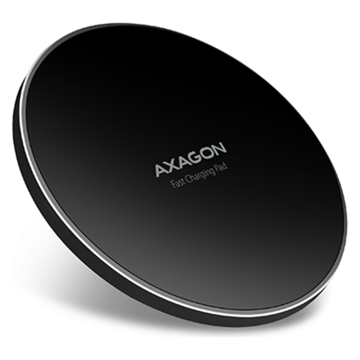 Axagon WDC-P10T kabellose Ladestation mit Schnellladefunktion, Qi 5 / 7.5 / 10W, micro-USB (10 W) (WDC-P10T)