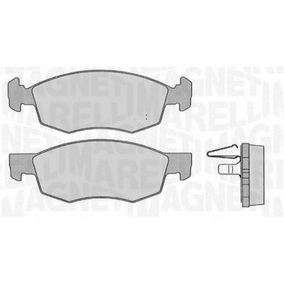 MAGNETI MARELLI Bremsbelagsatz, Scheibenbremse 363916060227 für Fiat
