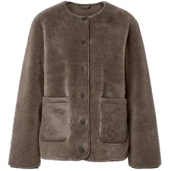 Tchibo - Teddy-Jacke - Damen - Gr. 44 - braun