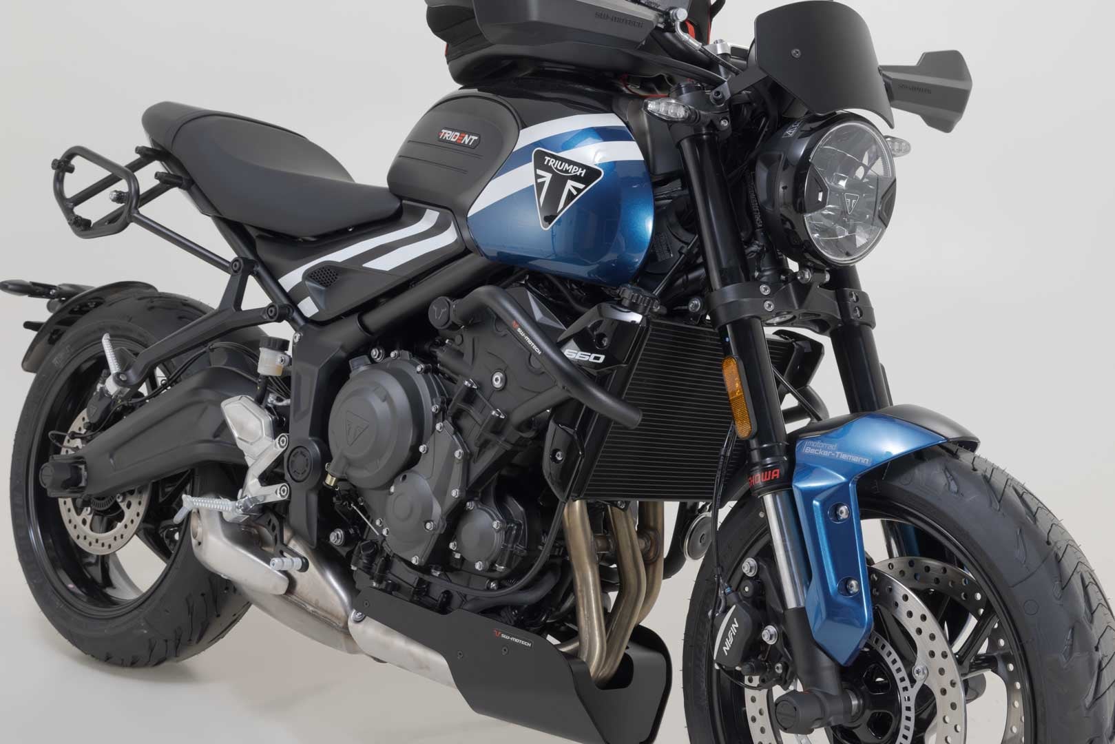 SW-Motech Sturzbügel - Schwarz. Triumph Trident 660 (21-) / 800 (25-). SBL.11.842.10002/B