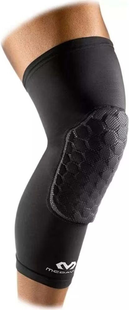 Rodilleras Mcdavid De Compresión Con Protección Hexagonal Negro M Unisex