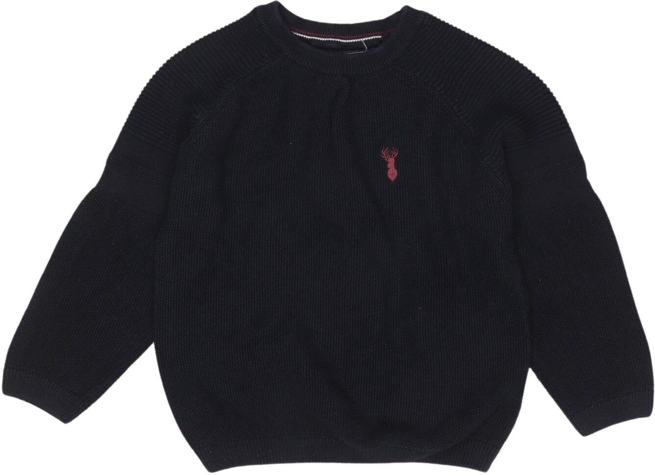 Next Jungen Pullover, Marineblau, Gr. EU 110, Baumwolle - Second Hand