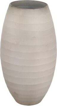 Sagebrook Home Glass Decorative Vase Modern Sleek Minimalist Contemporary Design