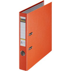 bene Ordner 291600OR No.1, PP, A4, 5,2cm, Kunststoffordner, orange