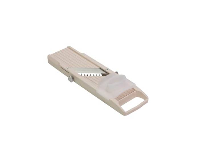 Benriner - Japanische Mandoline Elfenbein 31.5 x 9.2 x 2.4 cm - Kleines Modell Schnittbreite 64 MM - Hohe japanische Qualität.