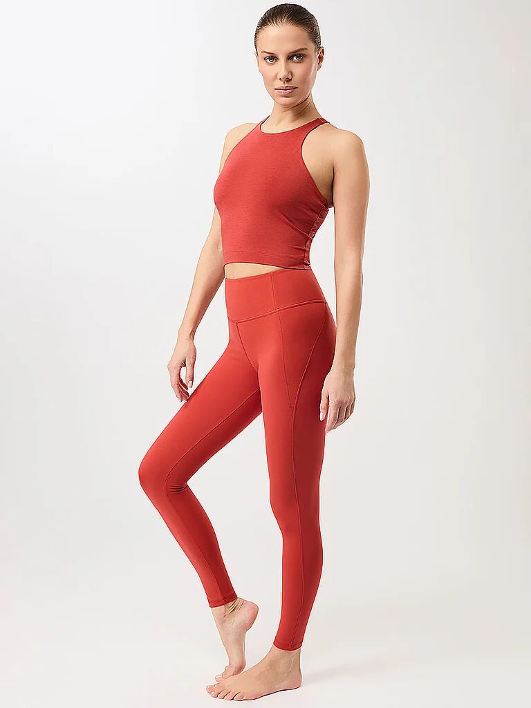 MANDALA Damen Yoga Legging Limitless koralle   S W