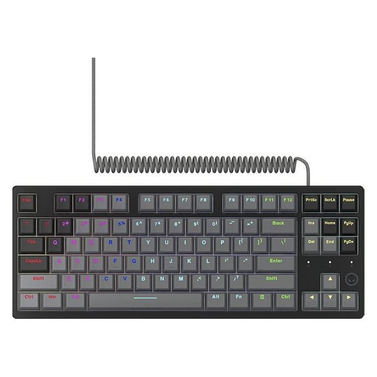 Lorgar Computer keyboard Azar 514TKL, Wired RGB mechanical gaming keyboard, black, EN layout (US, Kabelgebunden) (LRG-GK514TKL-BK-US)