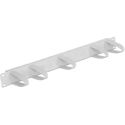 Delock 19′′ Kabelmanagement Panel universal grau