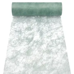 Dekoband `Sizoflor` 25 m x 30 cm jadegrün