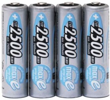 Rondson - 4 batteries rechargeables Accessoire exclusif pour pack Rondson WT-300E.