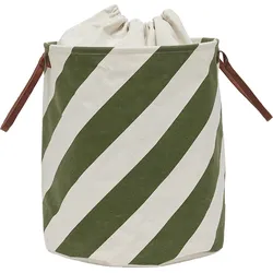 Sakki Aufbewahrungskorb, grün-beige
