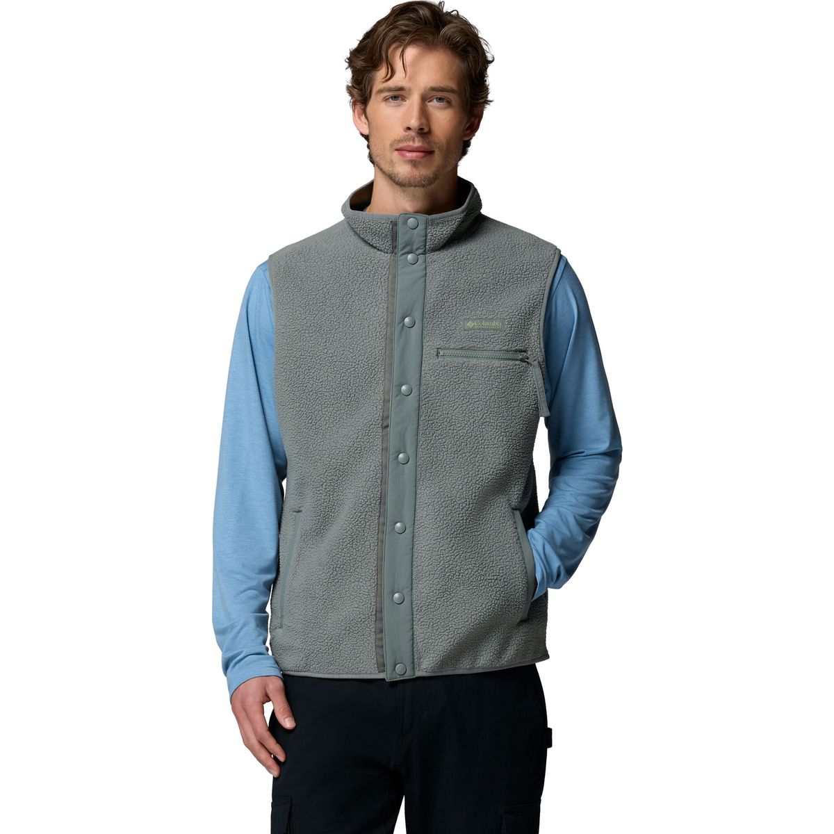 Columbia Men's Helvetia II Vest sedona sage (342) S 209090-2090901-342-S