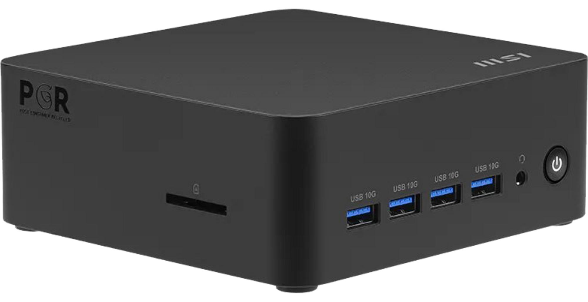 MSI Cubi Z (8M-032AT) Mini PC AMD Ryzen 7 255 16GB RAM/512GB SSD Win11 Pro -- AMD Ryzen 7 Prozessor (bis zu 4.9GHz) - 8 Kerne- RAM: 16 GB