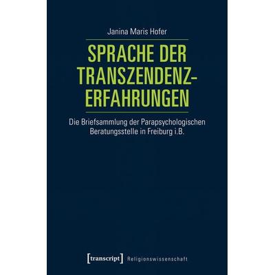 Sprache der Transzendenzerfahrungen, Taschenbuch von Janina Maris Hofer, Transcript, 978-3-8376-4226-1