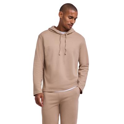 Langarmshirt FALKE "FALKE Langarmshirt", Herren, Gr. L, sesame (4390), Shirts Langarmshirt