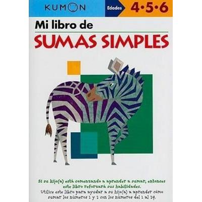 Kumon Mi Libro de Sumas Simples, Taschenbuch von , Kumon Publishing North America, 978-1-934968-35-2