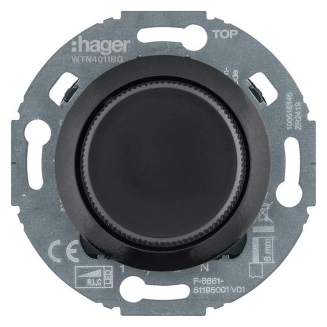 Hager Universal-Drehdimmer (WTN4011BG)