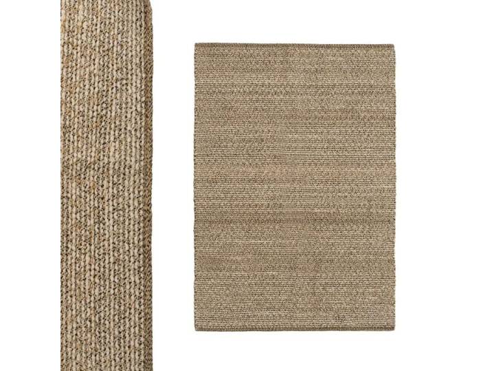 Tapis - JUANIO - Beige - Rectangulaire 170x120 cm - Polycoton 60/40 - Anti-acarien