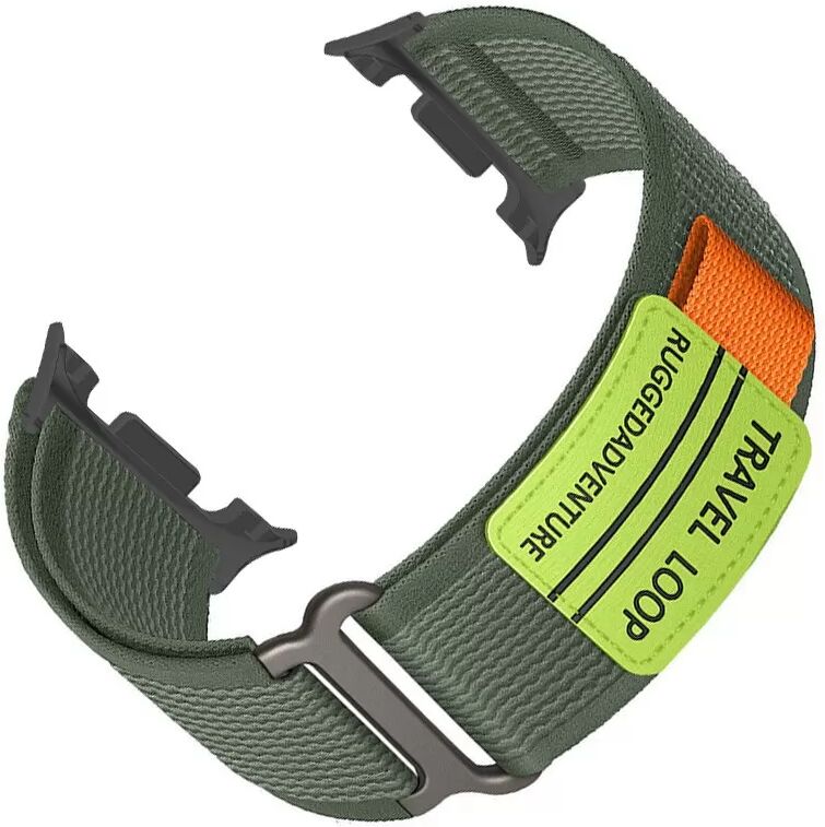 INF Grünes Nylon-Armband kompatibel mit Samsung Watch 8 – Komfortabel & Stilvoll