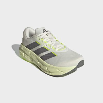 Laufschuh ADIDAS PERFORMANCE "QUESTAR 4", Herren, Gr. 41, weiß tint, grau four, signal grün, Synthetik, Textil, Schuhe Laufschuh