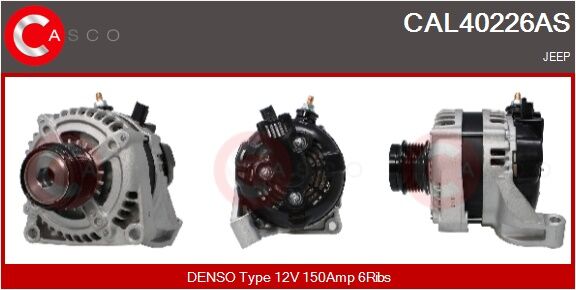 Casco Generator Cal40226as Für Jeep